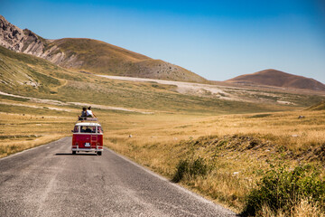 On the road in Abruzzo