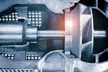 Multistage high pressure prepared pumpfor pumping of water, fuel, oil and oil or chemical products,...
