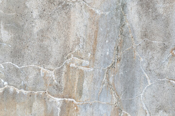 Empty interior for design, Old crack concrete wall. Dirty cement wall texture and background.
