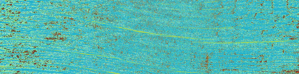 Colorful Textured Tree. Azure Rough Template.