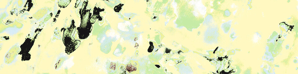 White Ink Texture. Bright Watercolor Drawing.