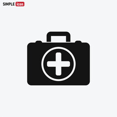 First aid icon  vector . Medical sign