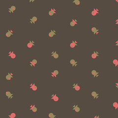 Abstract Color Halftone Dots generative art background illustration