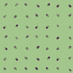 Abstract Color Halftone Dots generative art background illustration