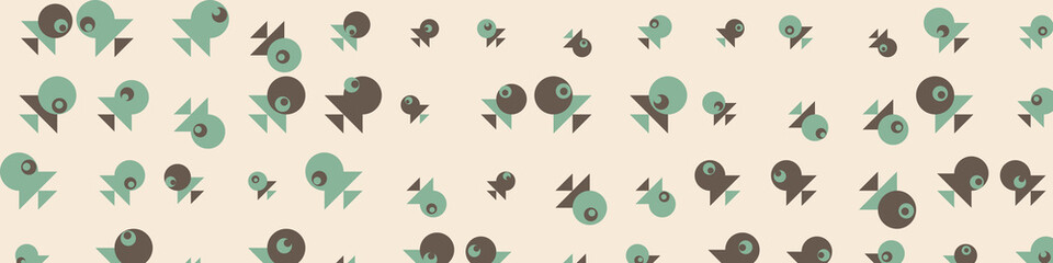 Abstract Color Halftone Dots generative art background illustration