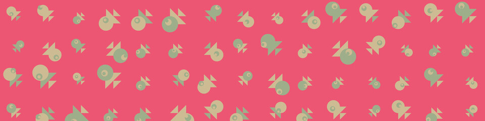 Abstract Color Halftone Dots generative art background illustration