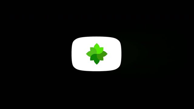 Motion graphic pattern for logo with volume light. Seamless loop with space for your emblem changing area by alpha channel or blending to your logotype to make creative effect. Examples included.