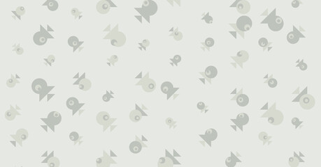 Abstract Color Halftone Dots generative art background illustration