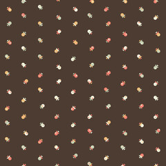 Abstract Color Halftone Dots generative art background illustration