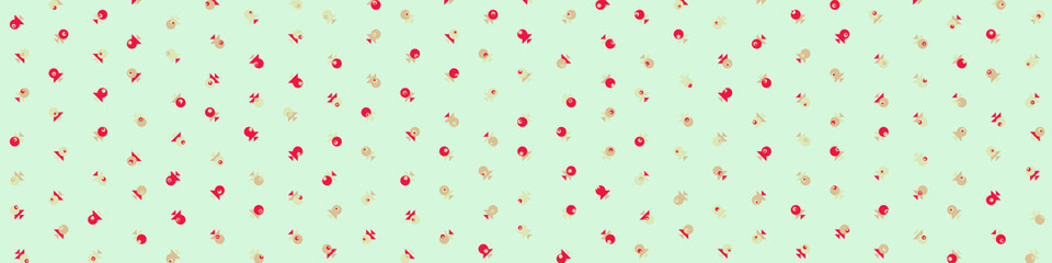 Abstract Color Halftone Dots generative art background illustration