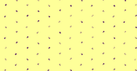 Abstract Color Halftone Dots generative art background illustration