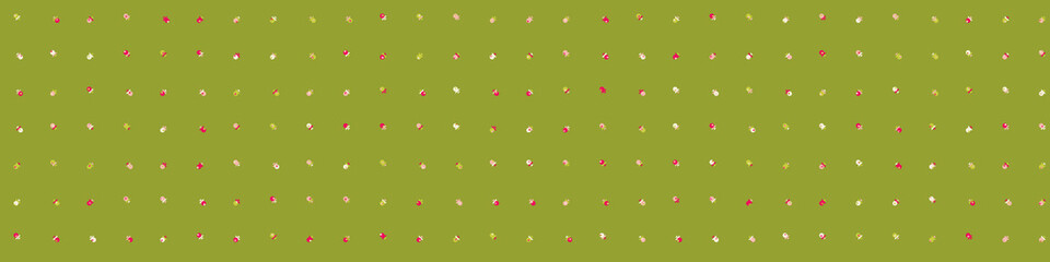 Abstract Color Halftone Dots generative art background illustration