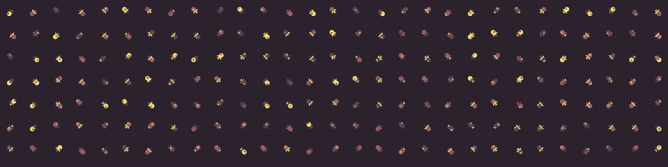 Abstract Color Halftone Dots generative art background illustration