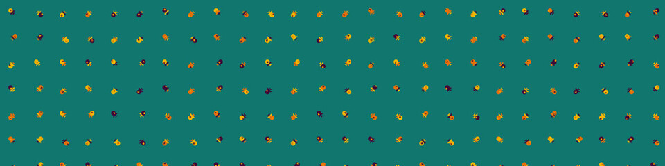 Abstract Color Halftone Dots generative art background illustration