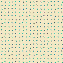 Abstract Color Halftone Dots generative art background illustration