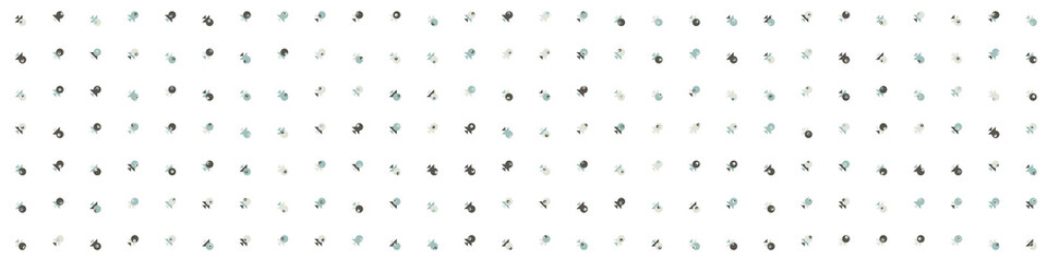 Abstract Color Halftone Dots generative art background illustration