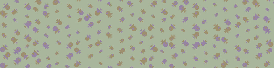 Abstract Color Halftone Dots generative art background illustration