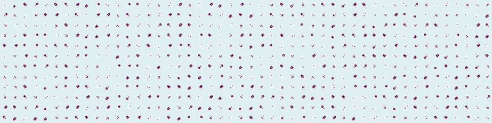 Abstract Color Halftone Dots generative art background illustration