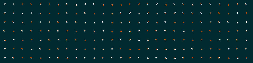 Abstract Color Halftone Dots generative art background illustration