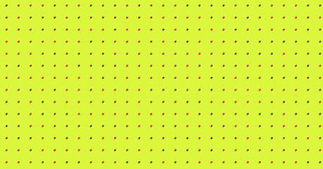 Abstract Color Halftone Dots generative art background illustration