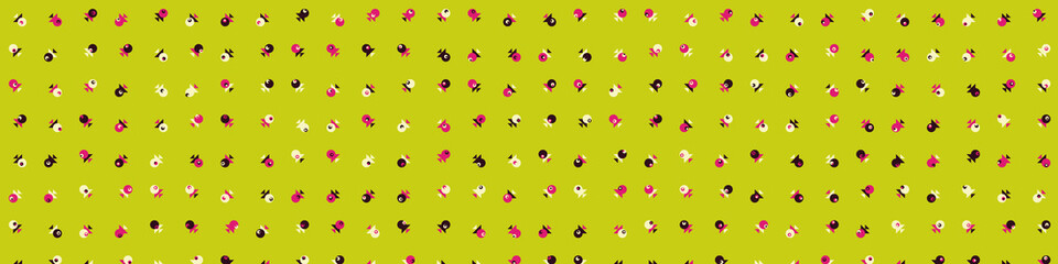 Abstract Color Halftone Dots generative art background illustration