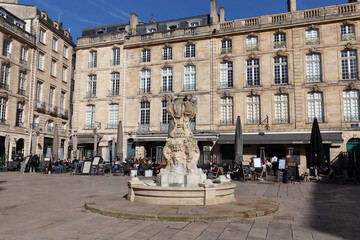 Fototapeta premium Parliament Square, Bordeaux, France
