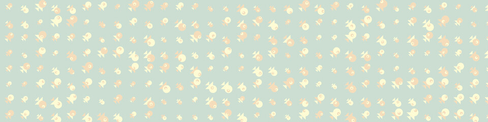 Abstract Color Halftone Dots generative art background illustration