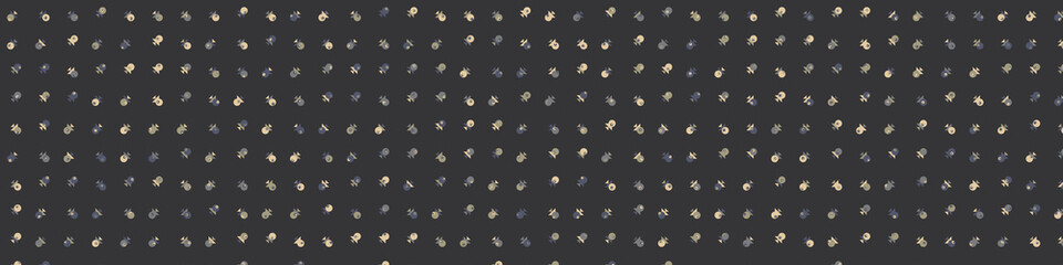 Abstract Color Halftone Dots generative art background illustration