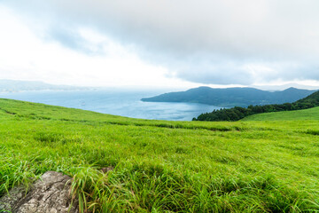 長崎県平戸市　川内峠の夏の風景