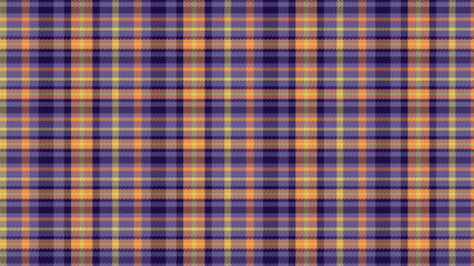 Halloween colored classic tartan plaid seamless pattern background