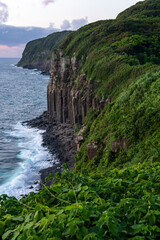 長崎県平戸市生月島　塩俵断崖