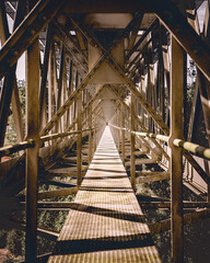 old wooden bridge