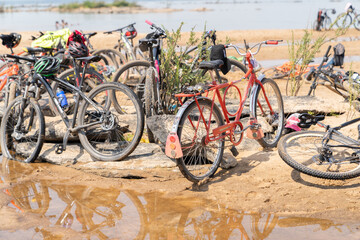 bicycles in the city