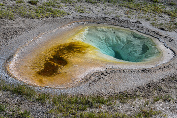 Belgium Pool, Upper Geyser Basin, Yellowstone National Park