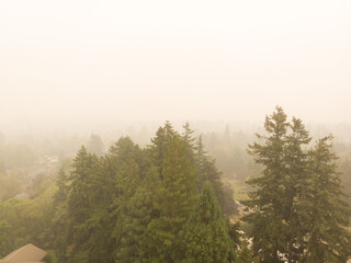 City in smoke, Oregon, Oregon city in smoke, fires, burning forests, news, burning city in the USA