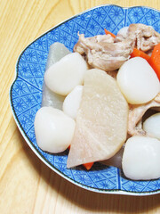 玉コンニャクの煮物