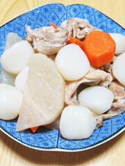 玉コンニャクの煮物