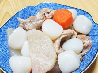 玉コンニャクの煮物