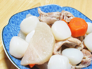 玉コンニャクの煮物