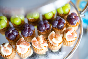 バイキングのフルーツタルト