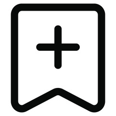 Obraz premium mark add icon. vector thin line mini icon. Thin line simple outline icons, 24x24px grid. Pixel Perfect. Editable stroke