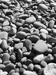 stones on the beach