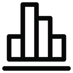 insight chart icon. vector thin line mini icon. Thin line simple outline icons, 24x24px grid. Pixel Perfect. Editable stroke