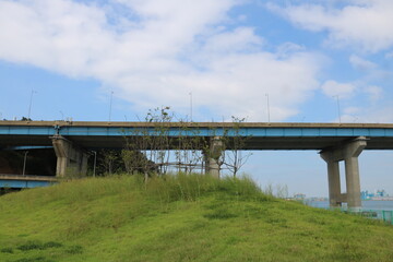 bridge over the river