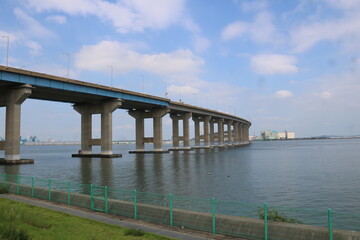 Fototapeta premium bridge over the river