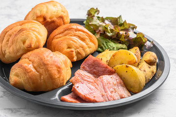 朝食イメージ　ワンプレート