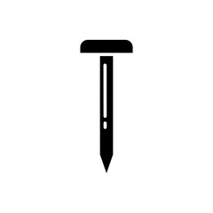 Nail icon vector