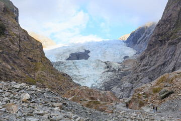 Scenic landscape at Franz Josef Glacier, located in Westland Tai Poutini National Park on the West...