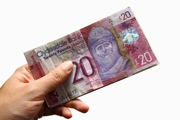  £20 note is a banknote of the pound sterling.