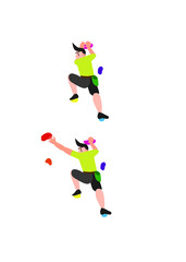 ボルダリング、クライム中 17